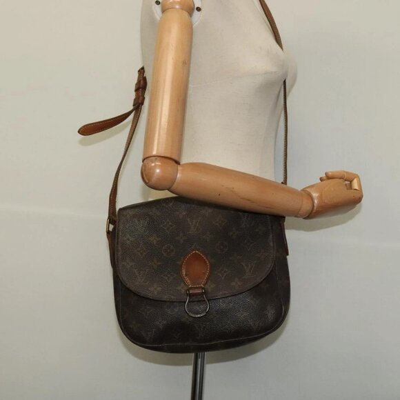 LOUIS VUITTON Monogram Monogram Saint Cloud GM Shoulder Bag - Picture 14 of 16